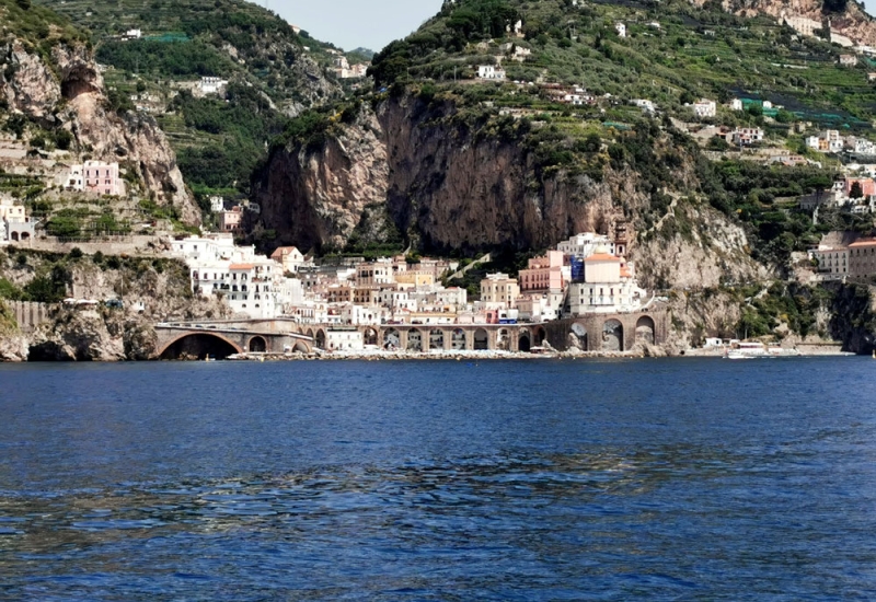 Private boat excursion to Amalfi coast