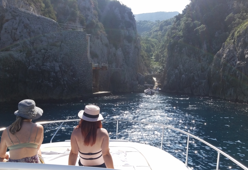 Capri and Positano private boat tour